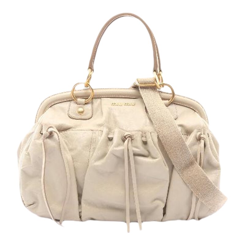 中古MiuMiu缪缪斜挎包