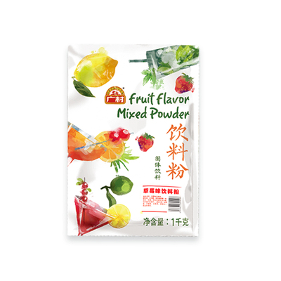 广村果味粉奶茶店专用草莓芒果