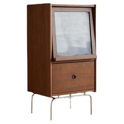 出乎生活实木小边柜立柜电视柜