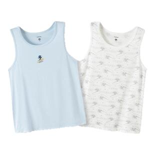 【设计师SICO商场同款】巴拉巴拉男背心无袖打底儿童家居服两件装