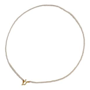 LLab回馈!正圆强光2mm/3mm/4mm迷你施家baby珍珠极细锁骨链项链