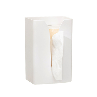 桌下纸巾盒桌下隐形纸巾盒倒挂纸巾盒桌底餐桌下纸巾盒抽纸盒壁挂