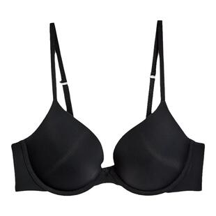 英国玛莎M&S马莎低胸v型加厚上托小胸加大带钢圈文胸聚拢胸罩简约