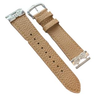 秋冬〔轻奢百搭〕蝴蝶结小牛皮适用华为手表watchGT6/gt5/fit3/4pro表带gt3/2pro高级感荣耀watch5真皮女表带