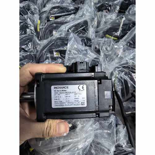 议价汇川伺服电机MS1H1-40B30CB-U331Z，二手拆机