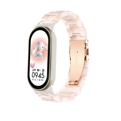 手环10/9~糖果树脂三珠表带新款