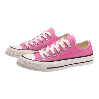 火星几何帆布鞋粉色板鞋透气布鞋