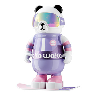 wakawaka儿童吸管保温杯学生水杯女生高颜值杯子316不锈钢大容量