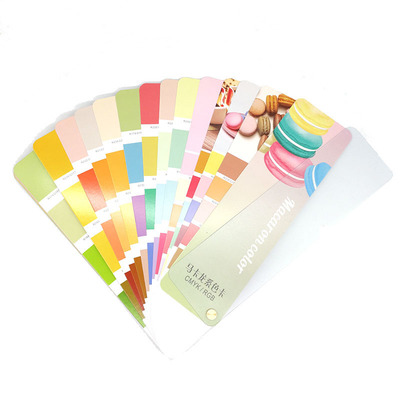 马卡龙色系色卡 Macaron粉嫩少女色甜甜圈色彩配色色谱CMYK RGB