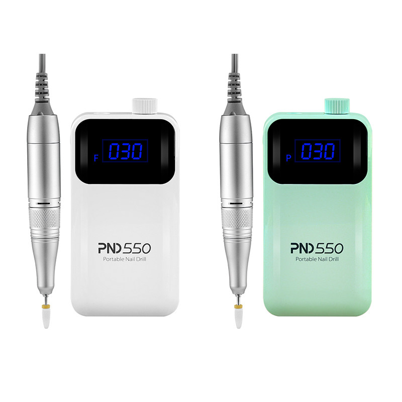 美甲打磨机PND550高端小型便携电动卸甲机修指甲去死皮修甲磨甲器