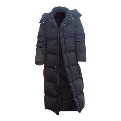 长款加厚羽绒服女过膝极寒