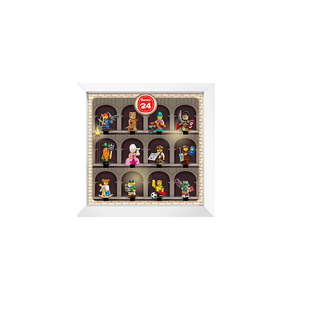 适用于乐高71037人仔抽抽乐展示盒相框亚克力板透明积木收纳防尘