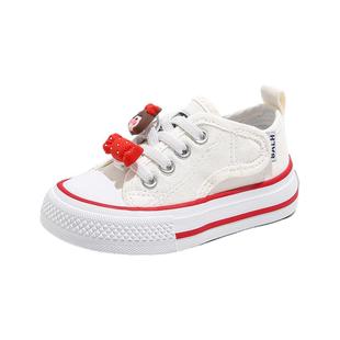 ABC ANGF官方儿童帆布鞋2026季新款女童板鞋宝宝布鞋男童鞋子春秋