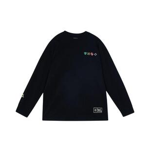 准者斗法长袖T恤男春季新款美式运动投篮服短袖卫衣潮流刺绣上衣