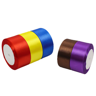 4cm手工玫瑰花缎带diy蝴蝶结鲜花装饰绸带彩带蛋糕盒礼品包装丝带