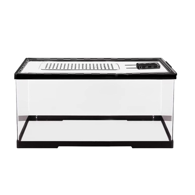 守宫饲养箱玉米蛇角蛙蜥蜴乌龟刺猬甲虫通用生态透气爬宠饲养箱