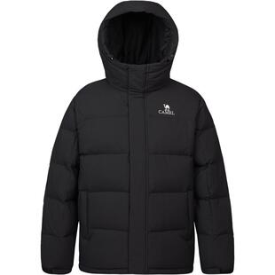 骆驼北极星羽绒服男装2025秋冬新款加厚科技防寒情侣冬季外套短款