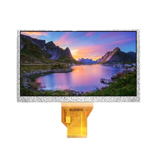 7寸TFT液晶显示屏IPS高清RGB接口GT911电容触摸串口屏通用50P