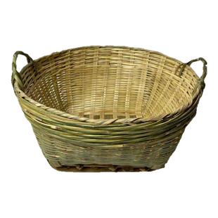 竹编箩筐鸡蛋小箩筐淘米箩篼粮食竹筐收纳筐家用箩筐竹篓筐收纳筐