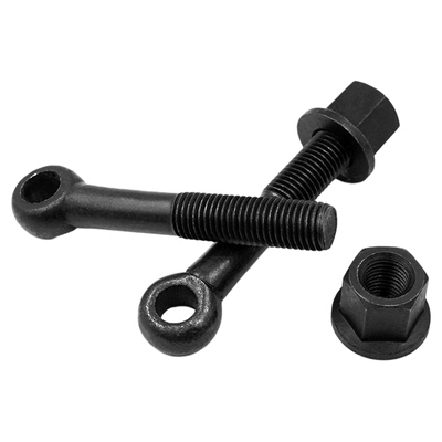 发黑活节螺丝套装带法兰螺母组合