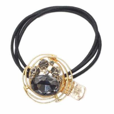 镶钻水晶扎头星球轨迹合金发圈