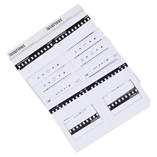 加厚款135正片负片底片纸质片夹反转片幻灯片 片框电影胶片夹