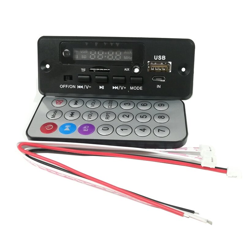 音响改装02CA12V/5V通用DIY功放解码器MP3播放器解码板播放器