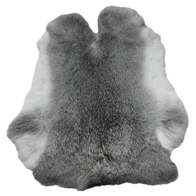 整张兔皮皮毛一体真兔毛兔毛皮料