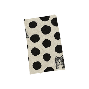 日本进口古家悦子名师布棉麻布KOKKA手工diy装饰面料烫银眼镜酷猫