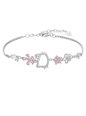 kcooou原创「桃花KT猫」手链