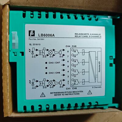【请询价】倍加福PEPPERLFUCHS LB6006A模块全新原装