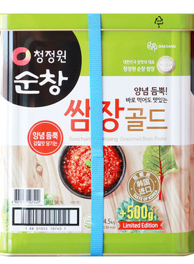 韩国进口清净园淳昌蒜蓉辣酱韩式