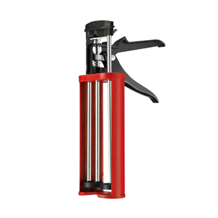 美缝剂双管胶枪美缝剂专用施工工具铁枪双管助力胶枪全金属双管胶