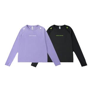 DK童装夏季女男童防晒速干长袖T恤儿童瑜伽训练服打底衫上衣薄款