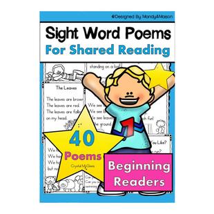 国外英语韵律诗高频词phonics四季字母颜色生活sight word poems