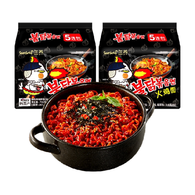 三养火鸡面泡面方便面140g×10袋