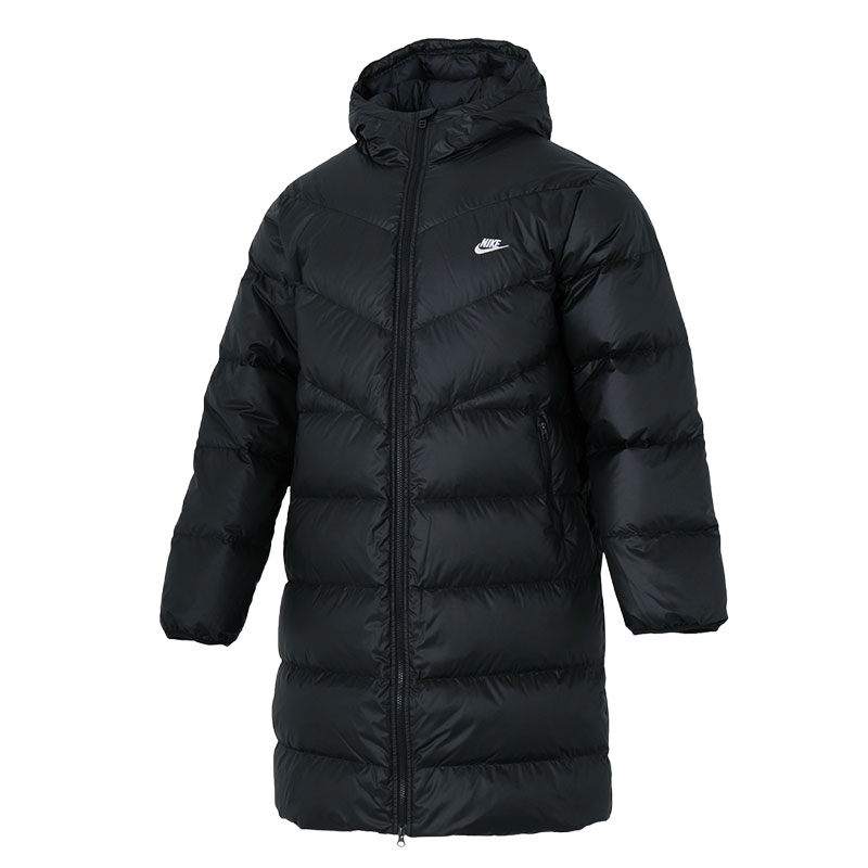 【自营】Nike耐克羽绒服新款男装时尚简约连帽运动服保暖长款外套