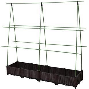 葡萄爬藤花架网阳台种菜月季黄瓜西红柿豆角户外植物庭院支撑架杆