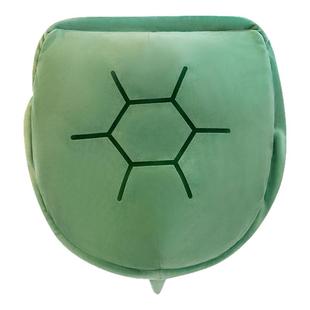 正版搞怪乌龟壳抱枕毛绒玩具可穿戴懒人沙发坐垫玩偶摆烂小王八