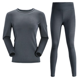 【P系列】伯希和户外Polartec Power Dry功能内衣套装男轻暖抓绒