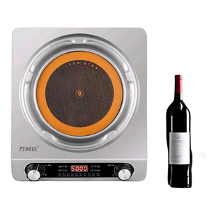 正品万利达大功率5000w不挑锅电陶炉家用多功能防水猛火爆炒节能