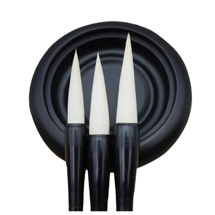 精品羊毫毛笔大楷中楷小楷三支套装书法文房国画湖笔包邮万石文房