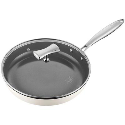 苏泊尔无氟涂层平底不粘锅家用