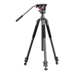 稳定专业摄影摄像铁塔5号miliboo米泊MTT701A 摄影打鸟摄像机三脚架碳纤维单反滑轨三角架高承重液压阻尼云台