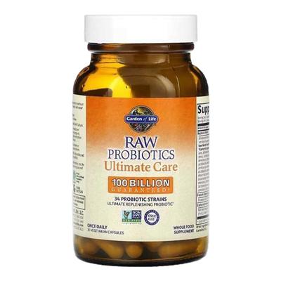 Garden of Life雀巢生命花园益生菌1千亿活菌提消化肠胃菌群平衡