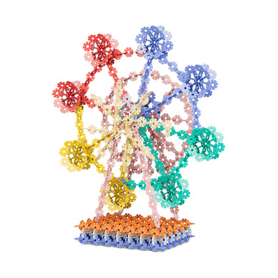 儿童雪花片大号加厚益智开发动脑