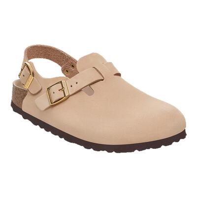 BIRKENSTOCK勃肯绒面革包头拖鞋