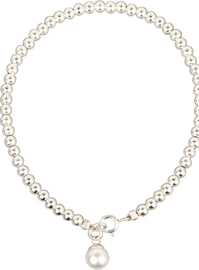 3mm淡水珍珠吊坠日韩版掉色手链