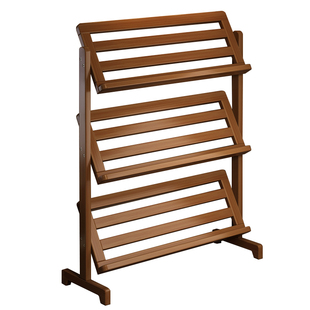 中古书报架家用阅读书架落地置物架客厅杂志展示架报刊收纳绘本架