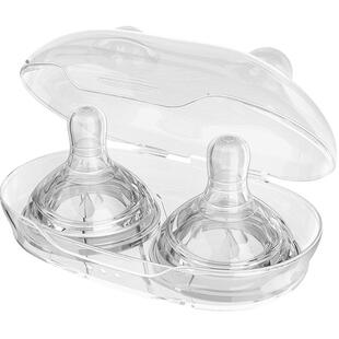 配件 小土豆轻松断奶奶嘴 新生婴儿奶嘴  仿母乳柔软防呛50mm宽口